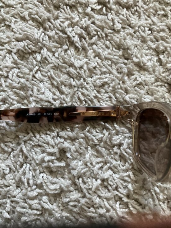 J.CREW RECTANGLE SUNGLASSES. ITEM #  E3680. main image 7
